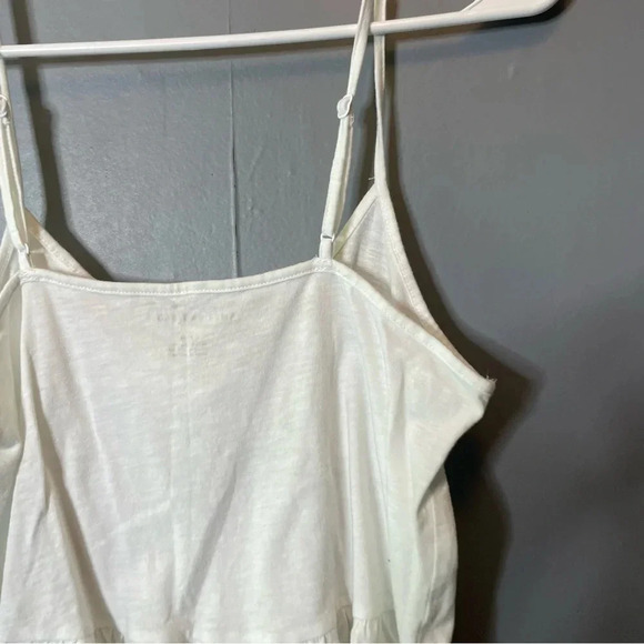 NWT American eagle cropped white peplum tank top size small - Picture 7 of 10